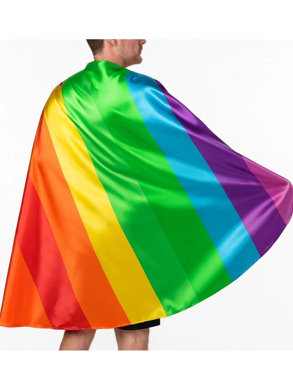 🎃 Way to Celebrate Rainbow Cape One Size - NEW 3 for $15 🎃